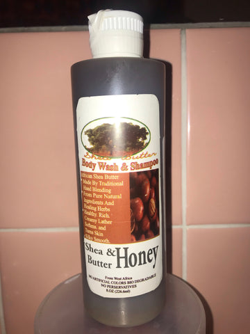 Shea Butter & Honey Body Wash